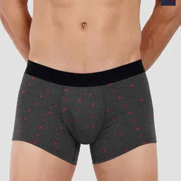 LOGGERHEAD Pack Of 2 Printed Mid Rise Trunks - LHPT008-ANTHRA-NAVYBLUE-ANTHRA-NAVYBLUE-22