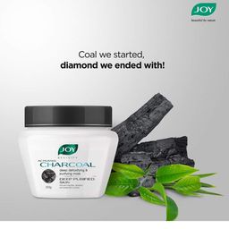 JOY Activated Charcoal Face Pack for Skin Purification & Detoxification - 250gm-55