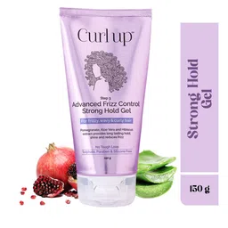 Curl up Advanced Frizz Control Strong Hold Gel With Aloevera - 150 g-33