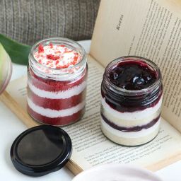 Blueberry Velvety Jar Cake Combo-8