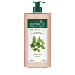 Biotique Bio Henna Leaf Fresh Texture Shampoo & Conditioner 650 ml-52