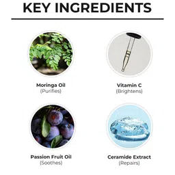 DR. SHETHS Moringa & Vitamin C Cleansing Oil with Ceramide Complex - 50ml image 2