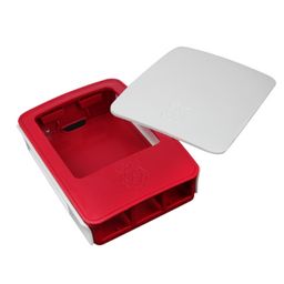 Raspberry Pi 3 Case for Raspberry Pi 3 Model B, B+ only Red/White image 1
