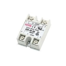 SSR-60DA Solid State Relay Module DC to AC Power Relay 3-32V DC to 24-380VAC Power Control 60 Amp Solid State Relay SSR Module With Wide Input Voltage Range Reliable SSR Solution For AC Loads - RS2887SSR-60DA Solid State Relay Module DC to AC Power Relay 3-32V DC to 24-380VAC Power Control 60 Amp Solid State Relay SSR Module With Wide Input Voltage Range Reliable SSR Solution For AC Loads - RS2887 image 3