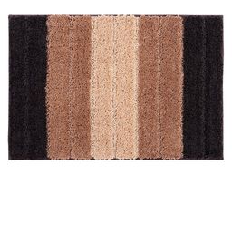 Pano Brown Striped 2000 GSM Anti-Skid Bath Rug-image-53