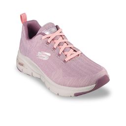 Skechers Women Purple Solid Sneakers-43