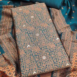 MANVAA Embellished Unstitched Dress Material-picture-43