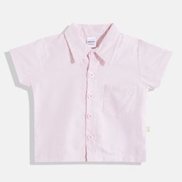 Moms Love Infant Boys Pure Cotton Dobby Shirt-image-55