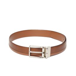 Tommy Hilfiger Men Brown Reversible Leather Solid Belt-image-97