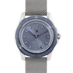 Tommy Hilfiger Women Braided Analogue Watch with Chronograph TH1782563W-Stainless Steel-image-23