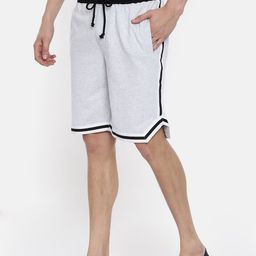 ARISE Men Off-White Solid Regular Fit Regular Shorts-image-99