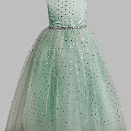 Toy Balloon kids Girls Embellished Net Fit & Flare Dress-image-20