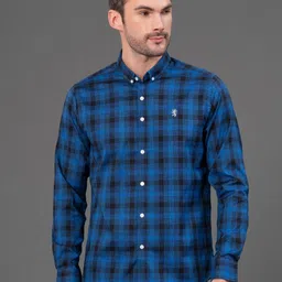 Red Tape Men Buffalo Checks Opaque Checked Casual Shirt-image-48