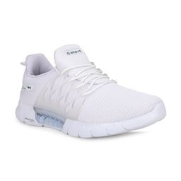Campus Men White Mesh Running Shoes image 2