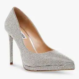 Klassy-R Silver Platform Pumps-13