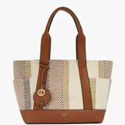 Dayze Logo Tote With Removable Mirror Charm-image-48