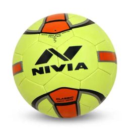 Nivia Classic Green & Black Football (Size-4)-image-3