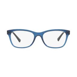 Vogue Eyewear Blue Rectangular Eye Frames for Women-picture-26