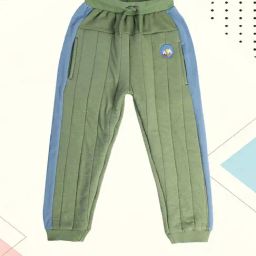 MINIKLUB Kids Green Quilted Joggers-image-50
