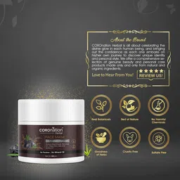 COROnation Herbal Set of 2 Activated Charcoal Clay Face Masks 100 gm Each image 2