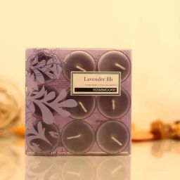 Rosemoore Scented Blue Lavender Tea Lights - 9 Piece-image-54