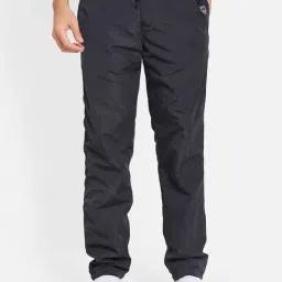 Octave Navy Cotton Regular Fit Trackpants-image-87