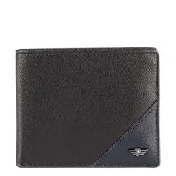 Police Black Leather Bi-Fold Wallet for Men-15