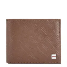 Tommy Hilfiger Newark Brown Casual Leather Bi-Fold Wallet for Men-77
