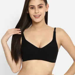 Clovia Black Non Wired Non Padded Full Coverage Bra-image-29