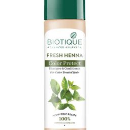Biotique Fresh Henna Color Protect Shampoo with Conditioner - 190 ml-image-5