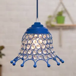 Homesake Blue Crystal Pendant Ceiling Light-picture-39