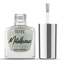 Renee Metallicious Nail Paint, Silver Charm - 10 ml-26