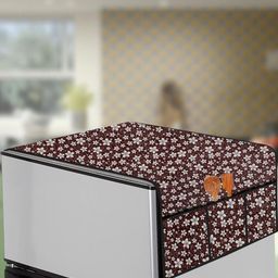 The Furnishing Tree White Printed Refrigerator Cover-image-55