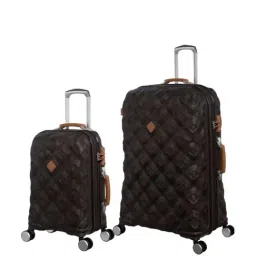 it luggage Embellish Brown Combo-28 & 20 inches Expandable Hardsided Luggage Trolley with TSA Lock-image-99