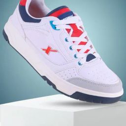 Sparx Men's White Sneakers-image-55