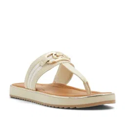 Aldo Women's NESIEN Beige T-Strap Sandals-picture-26
