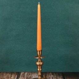 Fabindia Dhaani Antique Brass Metal Candle Holder-image-10