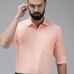 Park Avenue Solid Slim Fit Formal Shirt-image-37
