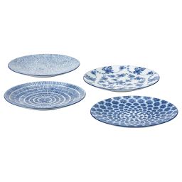 ikea entusiasm Side plate, patterned/blue, 18 cm-picture-6