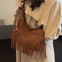 StyleCast PU Sling Bag with Tasselled-11