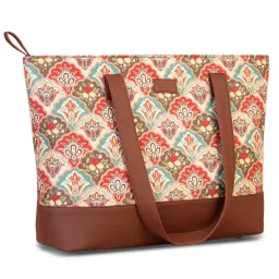 ZOUK Multicolor Printed Large Tote Bag image 3