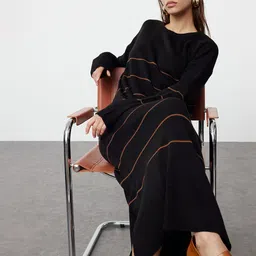 Trendyol Striped Maxi Dress-image-91
