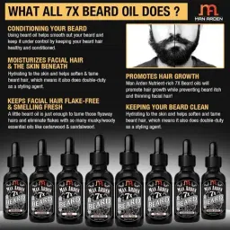 Man Arden 7X Love Spell Beard Oil - 30 ml image 5