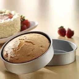 HAZEL Silver Aluminium Food Grade Round Shape Cake Mould-15