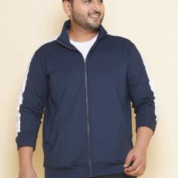 John Pride Navy Regular Fit Plus Size Sweatshirt-picture-12