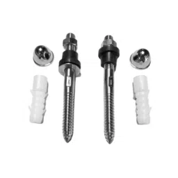 CERA Wall Mount Stainless Steel Rag Bolt Size 12 mm Metallic Grey for Wall Hung WC, B2040102-image-50
