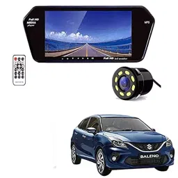 Auto Pearl CBP205 17.78 cm (7 Inch) Screen with Bluetooth & Touch Panel + 8 LED Reverse Camera for Baleno 2020-3