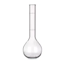 ABGIL Sugar Flask with Two Marks 50 ml Transparent Borosilicate Glass 0.10 ± ml Tolerance, FS-346-01-45
