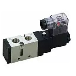 Techno 6.35 mm (1/4 inch) 5/2 Way 24 V DC Single Solenoid Valve S7000-17