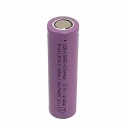 TECHDELIVERS 3.7V 2000mAh 18650 Rechargeable Lithium Ion Battery Cell TD-BAT3V72A0 image 1